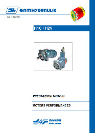 Гидромоторы BREVINI H1C/H2V. Технические характеристики