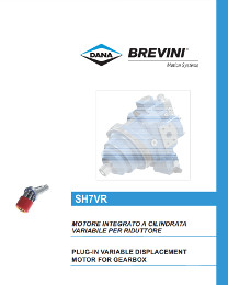 Технический каталог. Гидромотор Brevini SH7VR