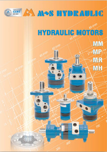 Каталог героторных гидромоторов M+S Hydraulic с золотниковым клапаном