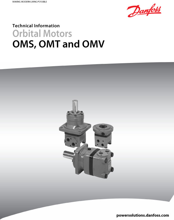 Каталог героторных гидромоторов Danfoss OMS, OMT, OMV