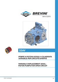 Гидронасос Brervini серии S5AV. Технический каталог