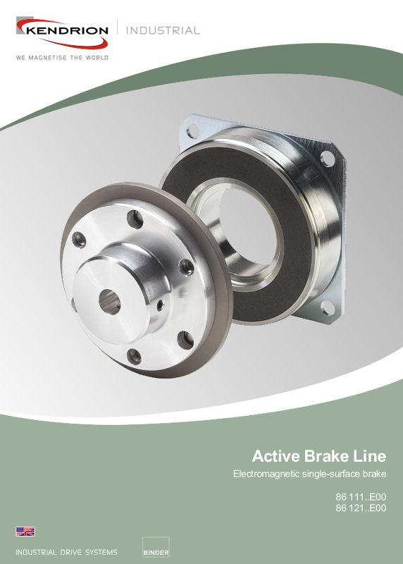 Каталог электромагнитных тормозов Active Brake Binder