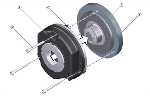 Установка статора в сборе