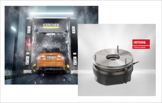 INTORQ BFK458 на портальной автомойке Karcher