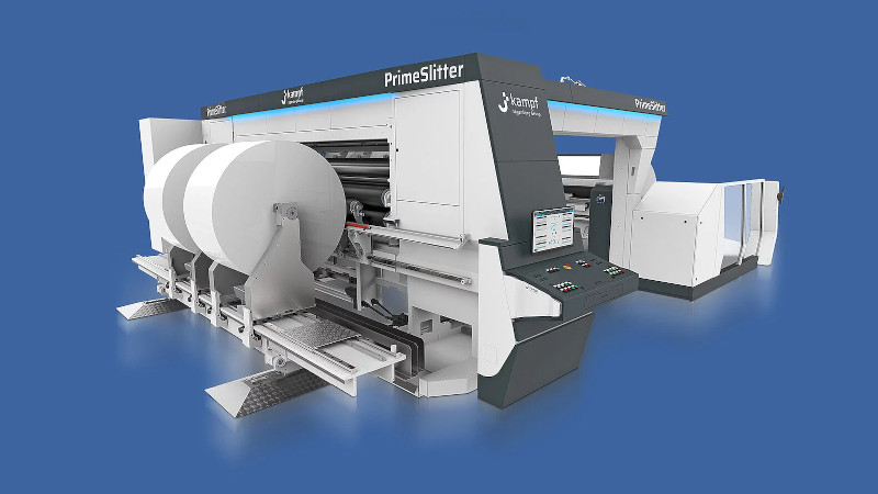 Применение тормозов Wichita Mistral в бобинорезательных машинах Kampf Conslit