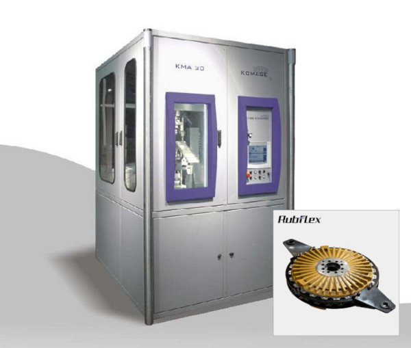 Пневматическая муфта-тормоз KB100 в прессе KOMAGE KMA100